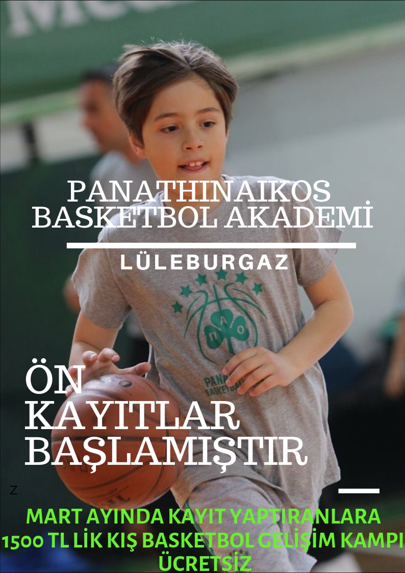 Lüleburgaz Panathinaikos Basketbol Akademi Açılıyor