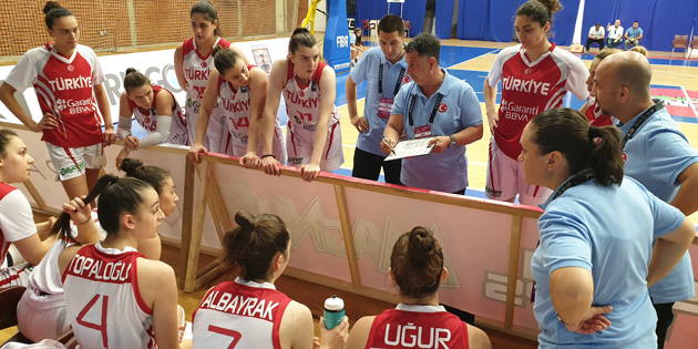 Millilerimiz FIBA 20 Yaş Altı Kızlar Avrupa Şampiyonası B Ligi’nde 2’de 2 Yaptı